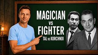 Magician vs Fighter, Tal vs Korchnoi - Chess lesson for you