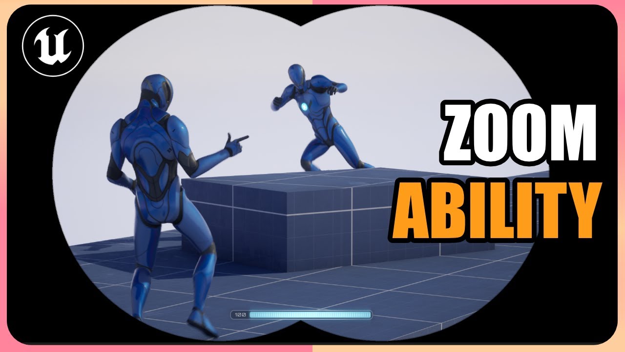 UE5 zoom ability tutorial : look sensitivity, outline widget and hiding ...