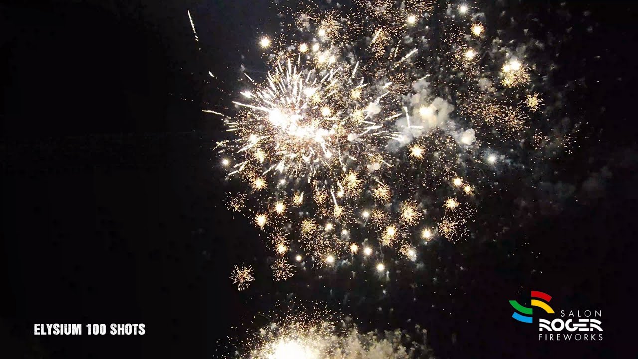 Elysium 100 shots Flowerbed Salon Roger Fireworks