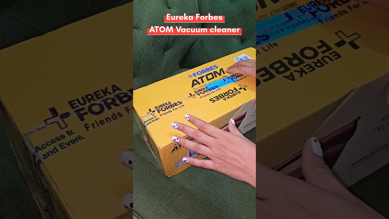 Eureka Forbes ATOM ⚛️ | Vacuum cleaner I 