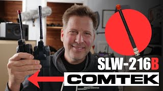 What's up with the Comtek SLW-216B base loaded whip