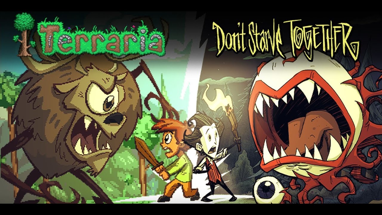 Terraria - Неголодайка Часть 2.5 Защищаю пещеры, крафчу платиновый меч и вольфрамовый нагрудник, пр.