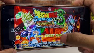 [NEW] DRAGON BALL Z SPARKING ZERO ULTIMATE BUDOKAI PPSSPP ISO MOD | DBZ TTT MOD ANDROID
