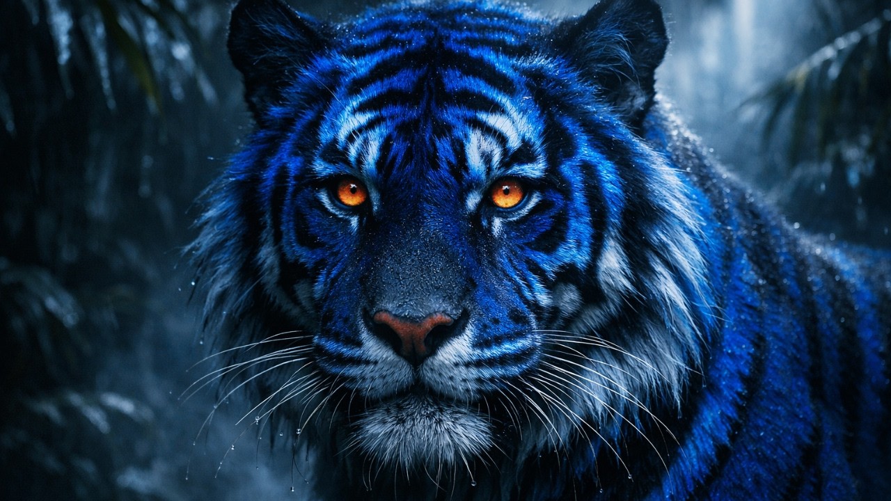 El Misterio del TIGRE AZUL: ¿Mito o Realidad? 🐅💙