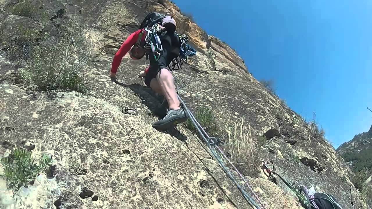 Via Jordi Andreu 6a+, Paret de l'Os, St Llorenç de Montgai