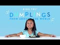 Kids Try Dumplings from Around the World | Kids Try | HiHo Kids