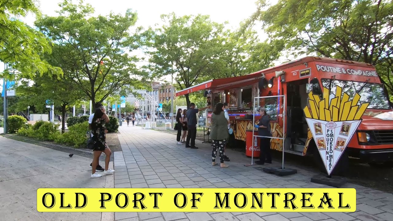 Beautiful Walk in Old Port of Montreal - June 2020 