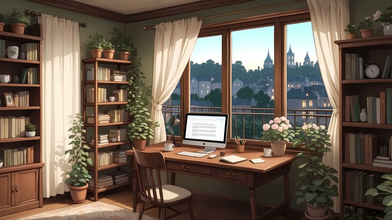 Quiet Spring Afternoon 🌼 Lofi Beats for Gentle Focus & Reflection