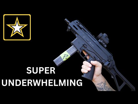 Why'd The Army Choose This SMG?? B&T APC9 Pro
