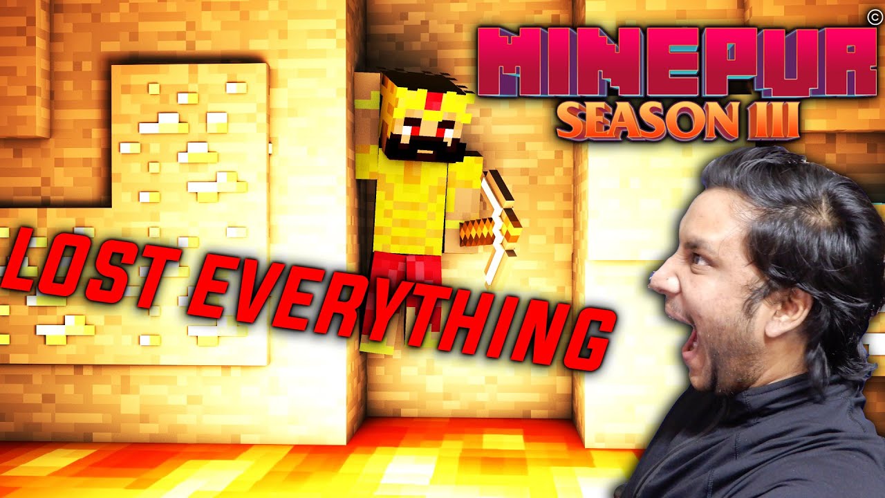 I LOST EVERYTHING IN NETHER-MINEPUR SEASON-3