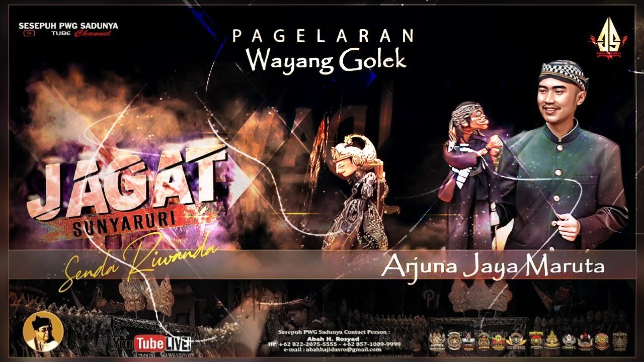 WAYANG GOLEK JAGAT SUNYARURI DALANG KI SENDA RIWANDA | LAKON ARJUNA JAYA MARUTA