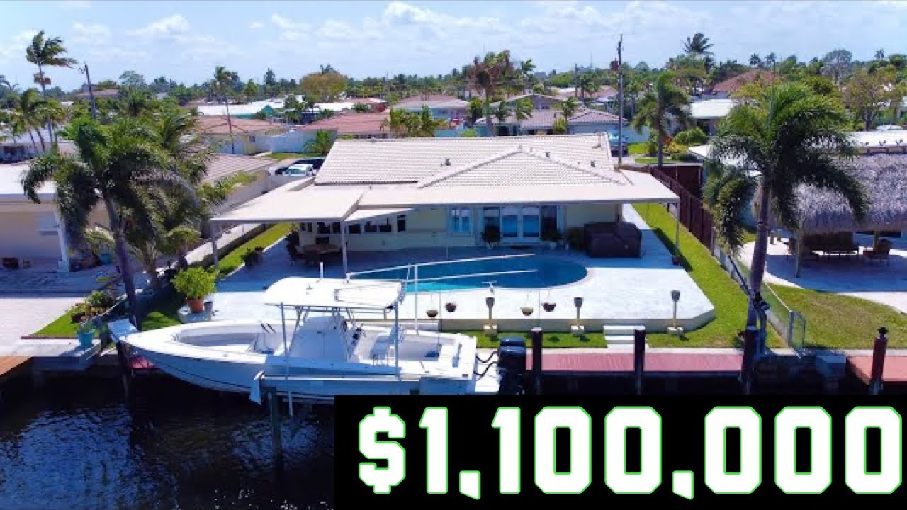 Million Dollar Waterfront House (FOR SALE) IN SOUTH  FLORIDA !!!