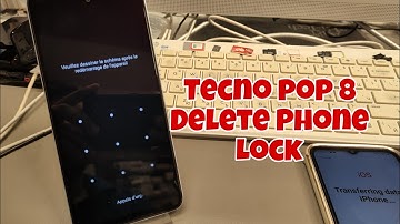 Forgot Phone Lock? Tecno Pop 8 (BG6h), Delete Pin, Pattern, Password Lock. Without PC.