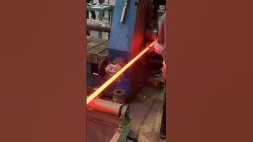 Make in China How to make a big spring in the factory from heating process views #machine #springs