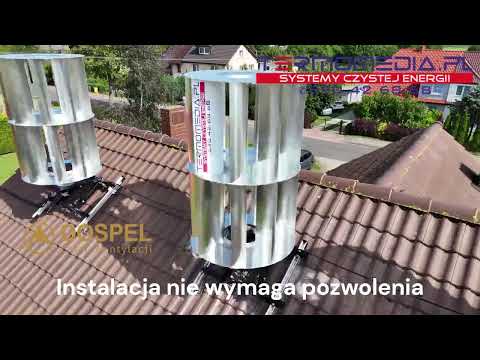 Realizacja instalacji Hybrydowa 3 x Turbina Wiatrowa Dragon 500+ od Dospel by Termomedia
