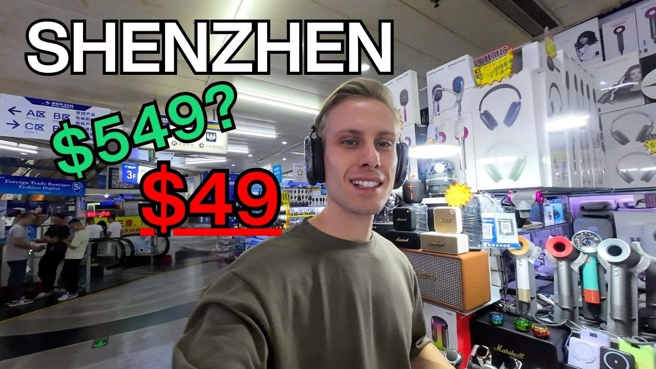 Inside the World's Largest Electronics Market in Shenzhen China - YouTube