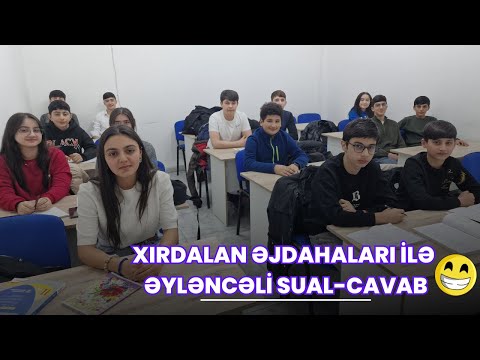 Əyləncəli sual - cavab.  Azərbaycan dili.  (Gül və öyrən)
