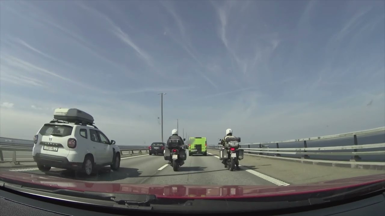 Öresundsbron aug 2023