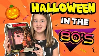 Can kids today survive Halloween in the 80s?