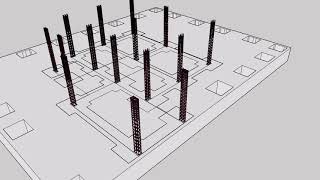 Sequence of Formwork Using SketchUp