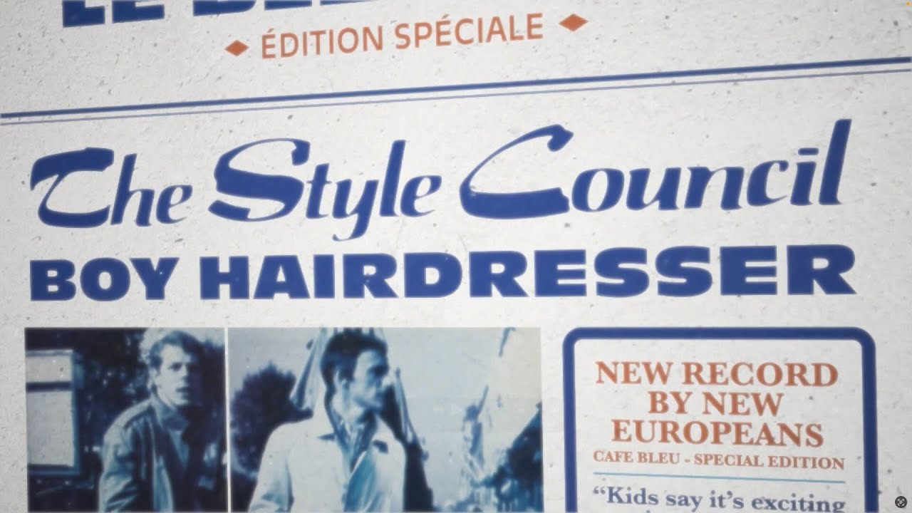 The Style Council - Boy Hairdresser (Lyric Video)