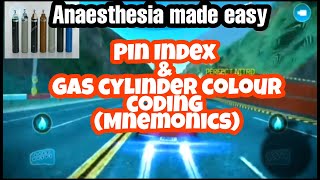 In 3 mins | Pin Index & Gas cylinder colour codings | made easy | Anaesthesia #fmge #neetpg #inicet