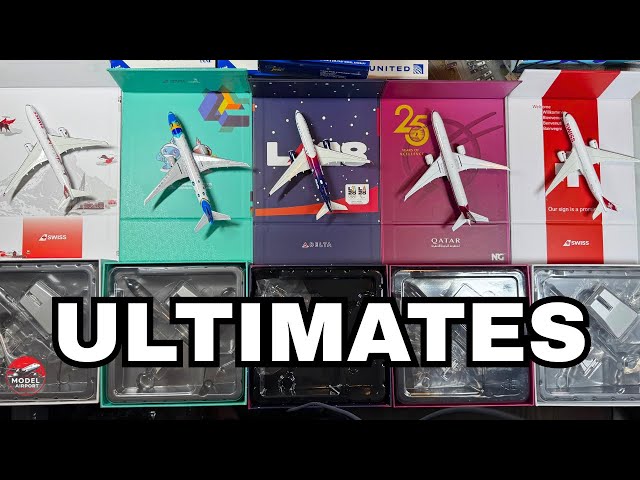 FIVE NEW ULTIMATES UNBOXING | NG MODELS | JH WINGS - YouTube