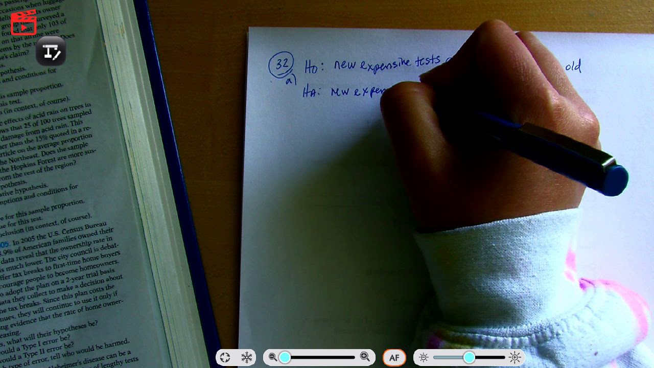 Alpha Levels & Type I/II Error Practice