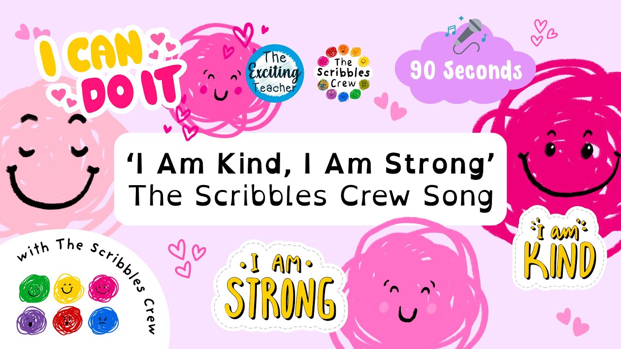 «Я добрый, я сильный» — песня группы Scribbles Crew | Аффирмации и позитивный внутренний диалог д...