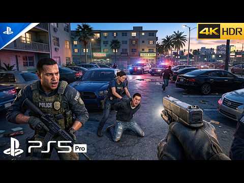 (PS5) Miami Police Arresting Drug Mafia | Ultra Realistic Gameplay [4K60FPS] Battlefield Hardline