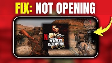 Red Dead Redemption Netflix Not Opening / Black Screen Fix 2025 (100% Working) ⚡