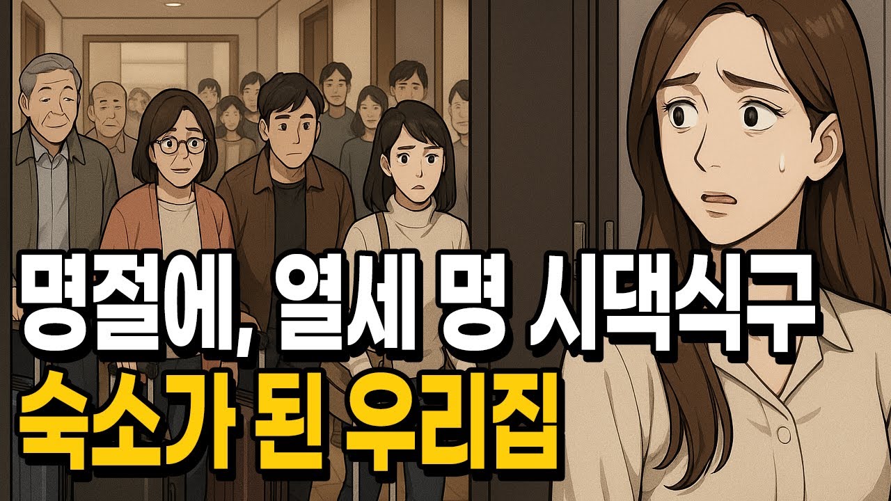 명절 제사 후, 우리 집이 시댁 숙소가 됐습니다 | My Home Turned Into My In-Laws’ Lodge