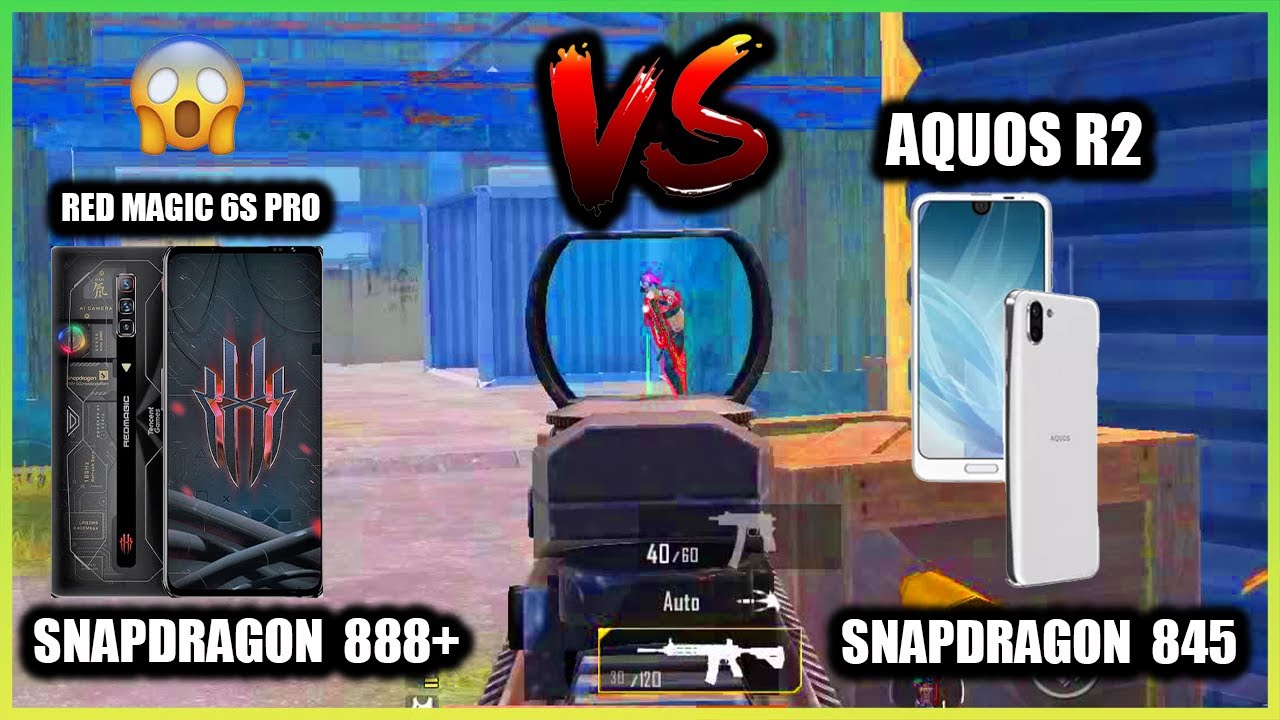 ZTE NUBIA Red Magic 6s Pro GHOST Vs SHARP Aquos R2 😱 | Smooth + 90Fps Vs Smooth + EXTREME 🔥 Gameplay