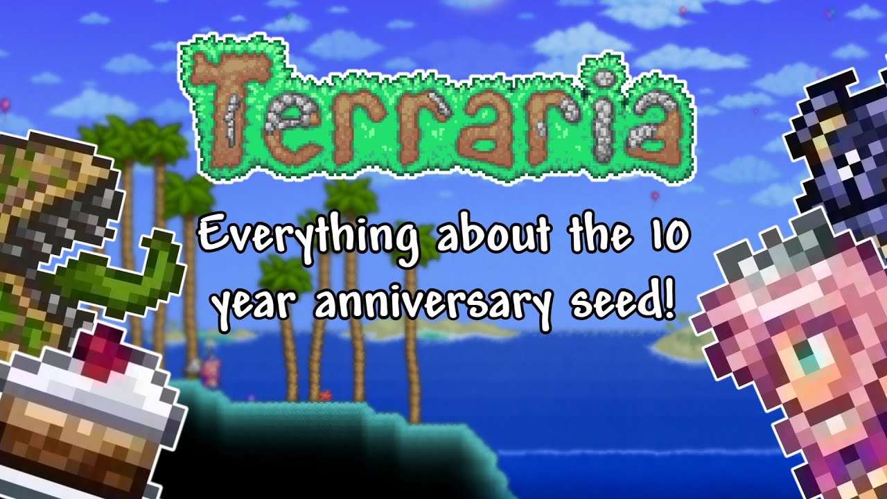 Everything About Terraria's 10 Year Secret Anniversary Seed! Terraria