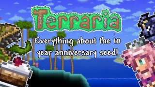 Everything About Terraria's 10 Year Secret Anniversary Seed! | Terraria 1.4