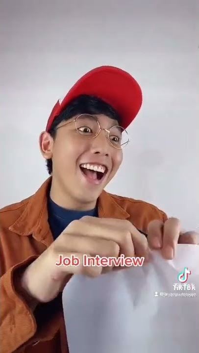 tik tok avan the love 'job interview'