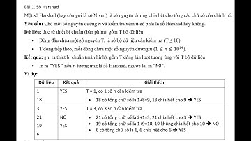 Bài 1. Số Harshad (đề thi thử Chuyên Tin tỉnh Thái Nguyên năm 2025)