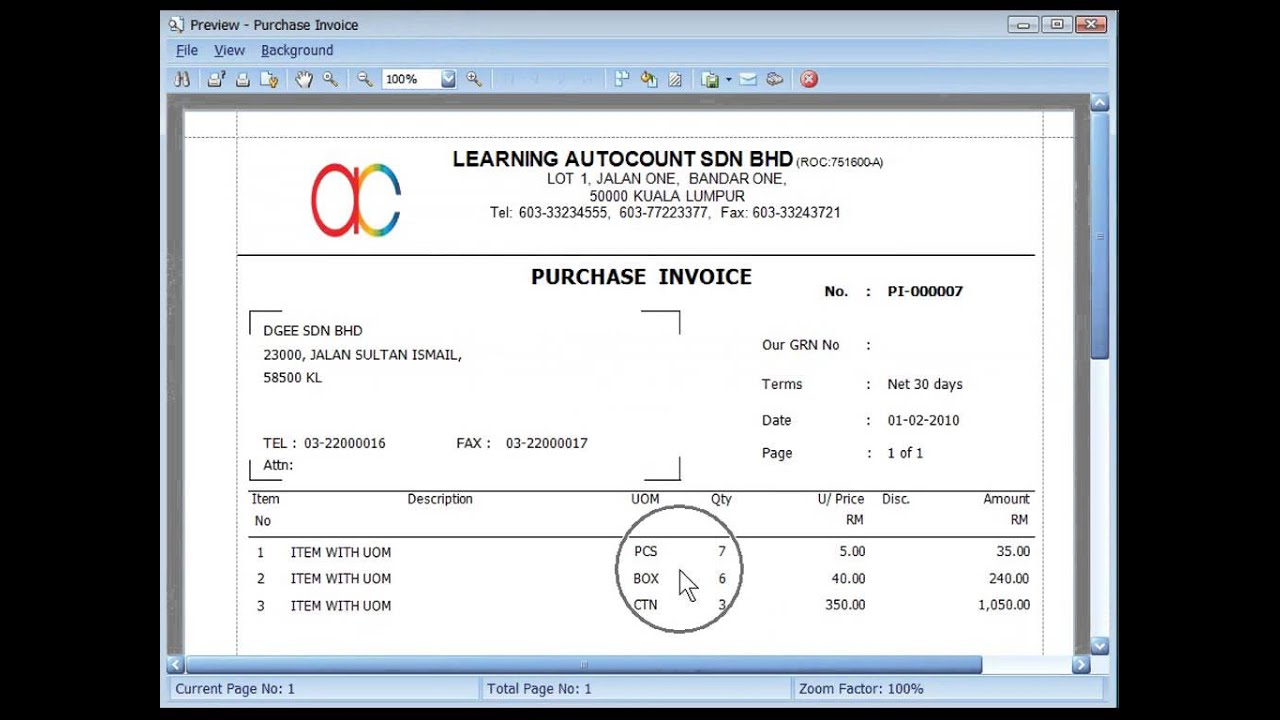 AutoCountVideo 42 - Basic Multi UOM by AutoCount - YouTube
