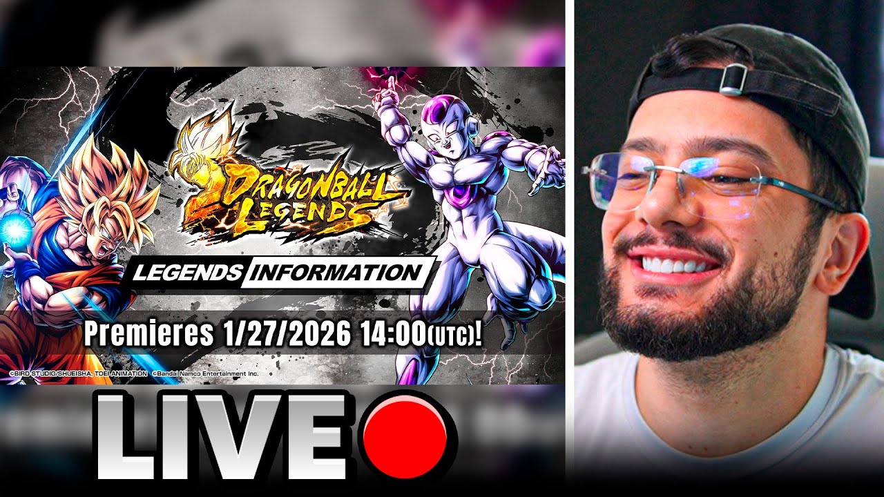 🔴LEGENDS INFORMATION AO VIVO! TODAS A NOVIDADES DO PRÓXIMO BANNER | Dragon Ball Legends