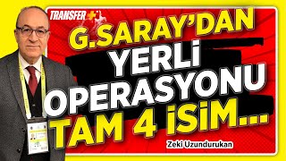 GALATASARAY'DAN YERLİ OPERASYONU! TAM 4 İSİM... / HALDUN DOMAÇ