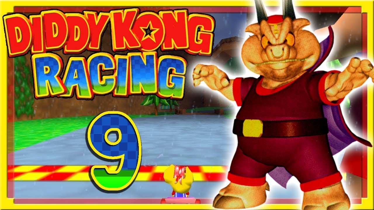 DIDDY KONG RACING #9 (100%) 🍌 WIZPIG-Boss einfach BESIEGEN! | HD - YouTube