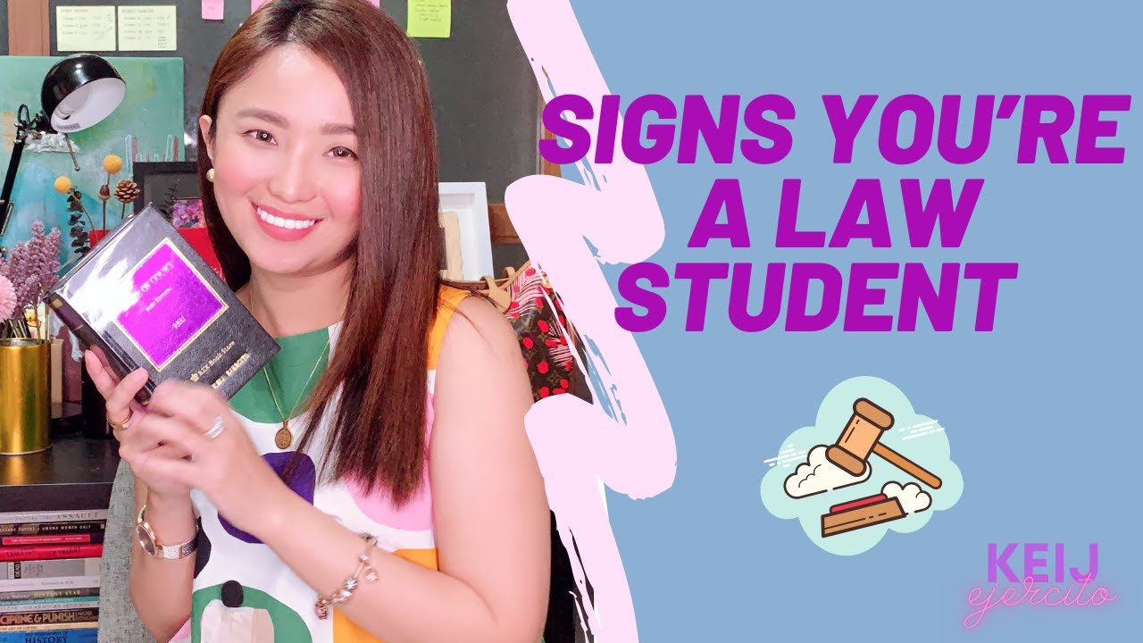 Signs You're A Law Student! | Law School Philippines! 