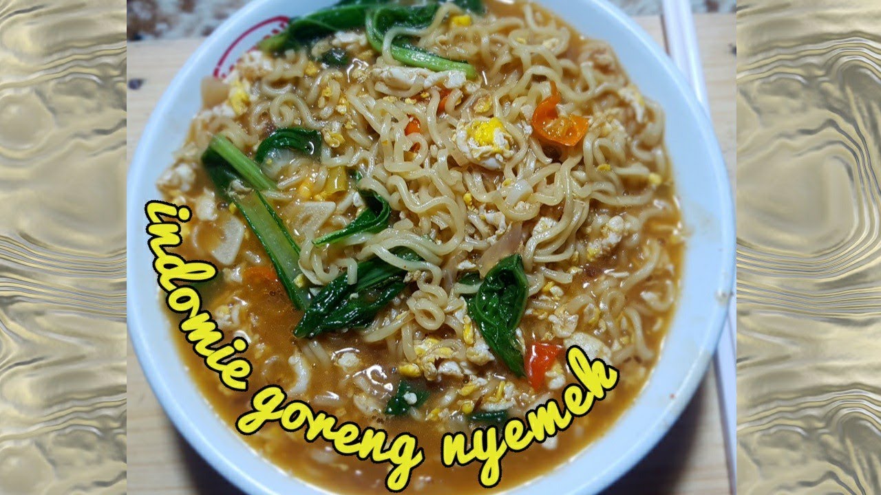 Masak indomie goreng nyemek YouTube