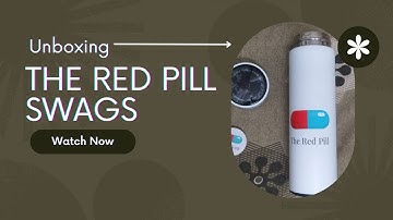 Unboxing The Red Pill Swags || Free Swags & Goodies