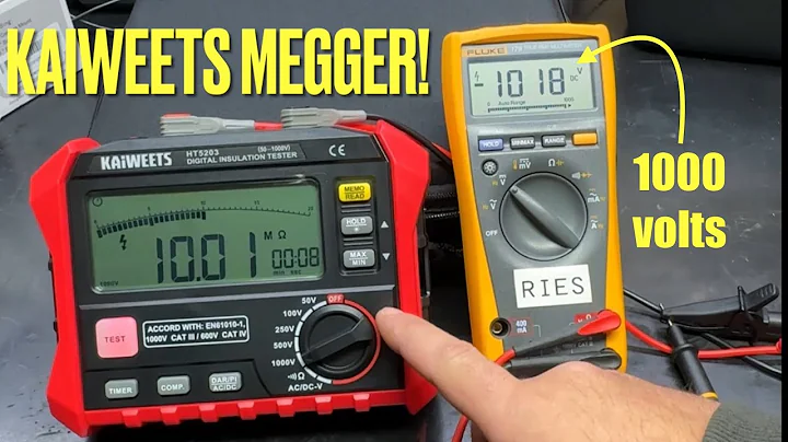 Kaiweets insulation resistant tester “megger” How to use, full review!