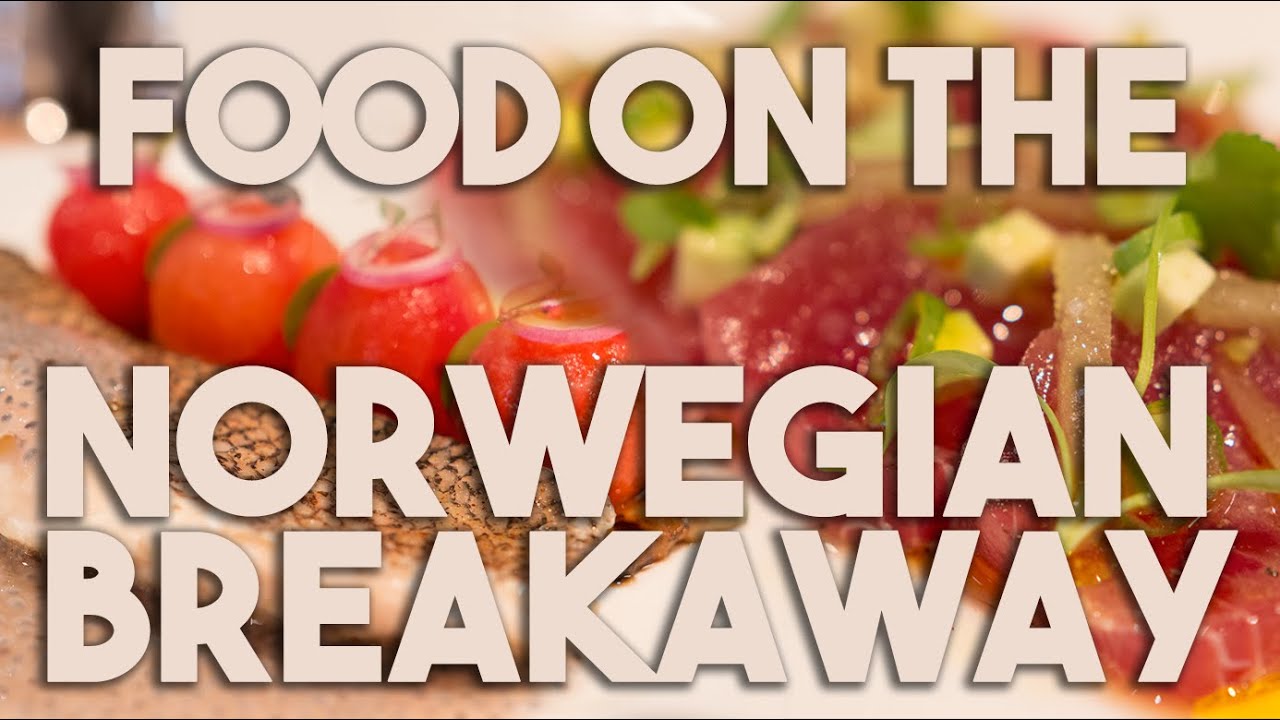 Tuna Crudo and Slow Cooked Bass Norwegian Breakaway On Geoffrey