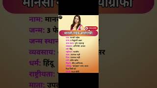 Mansi Naik Biography