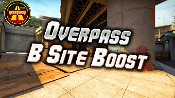 CSGO: Overpass Tricks | Overpass Pixel Boost (B Site)