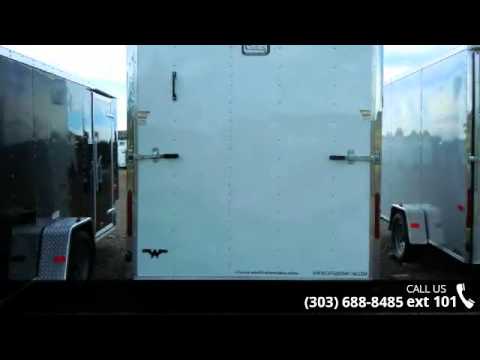 2014 signe chinois 2014 Cargo Craft Elite V 7x12 Enclosed Trailer - Colorado...