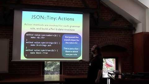Jonathan Worthington - Exploring Perl 6 through its Modules